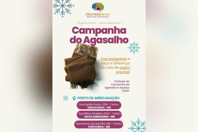 Imagem da notícia Clínica DivertidaMente mobiliza cidades de MS em campanha solidária para aquecer o inverno de quem precisa